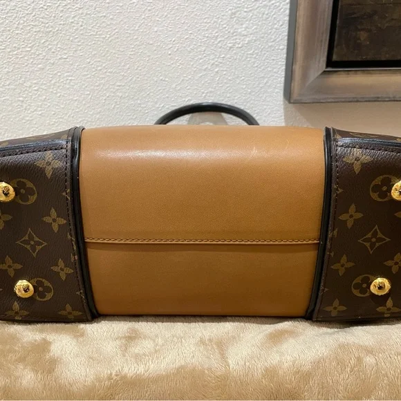 Louis Vuitton Monogram Cuir Orfevre Tote W PM Noisette - Picture 5 of 11